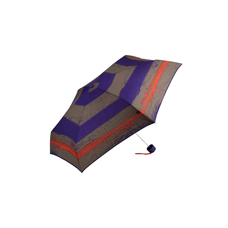 ESPRIT Petito Flash Stripe Purple 50610 Lilac Stripe Pocket Umbrella