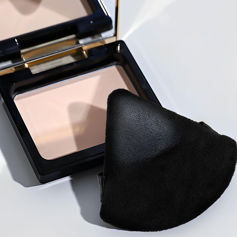 Triangle Setting Makeup Powder Puffs - Reusable Face Powder Puff
