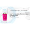 Crema Depiladora Piel Sensible Sheló Navel250 Ml 3 Piezas