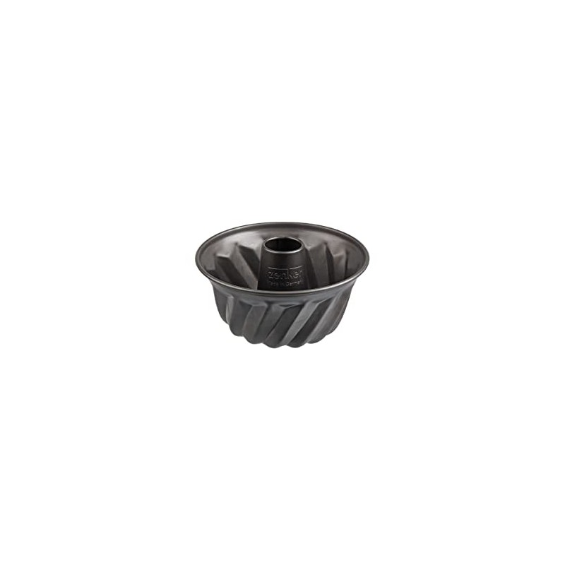 Zenker Kugelhopf tin Special Mini Ø18,5x11,5 cm in Black, Stainless