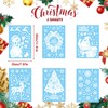246 Pcs Christmas Window Clings Xmas Decals Stickers Decor with