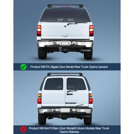 Nilight Taillight Assembly Compatible with 2000 2001 2002 2003 2004 2005 2006 Chevy Tahoe Suburban GMC Yukon Tail Light OE Style Rear Lamp Replacement Driver and Passenger Side