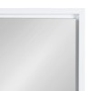 Kate and Laurel Evans Modern Framed Floating Wall Mirror, 24"