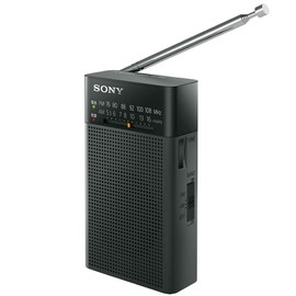 Sony Sony handyi-po-tabururazio ICF – P26: FM/AM/Wide FM Supported Portrait Notebook Black icf – P26 B