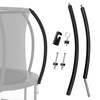 Universal Trampoline Replacement Curved Net Pole, Curved Pole Kit for