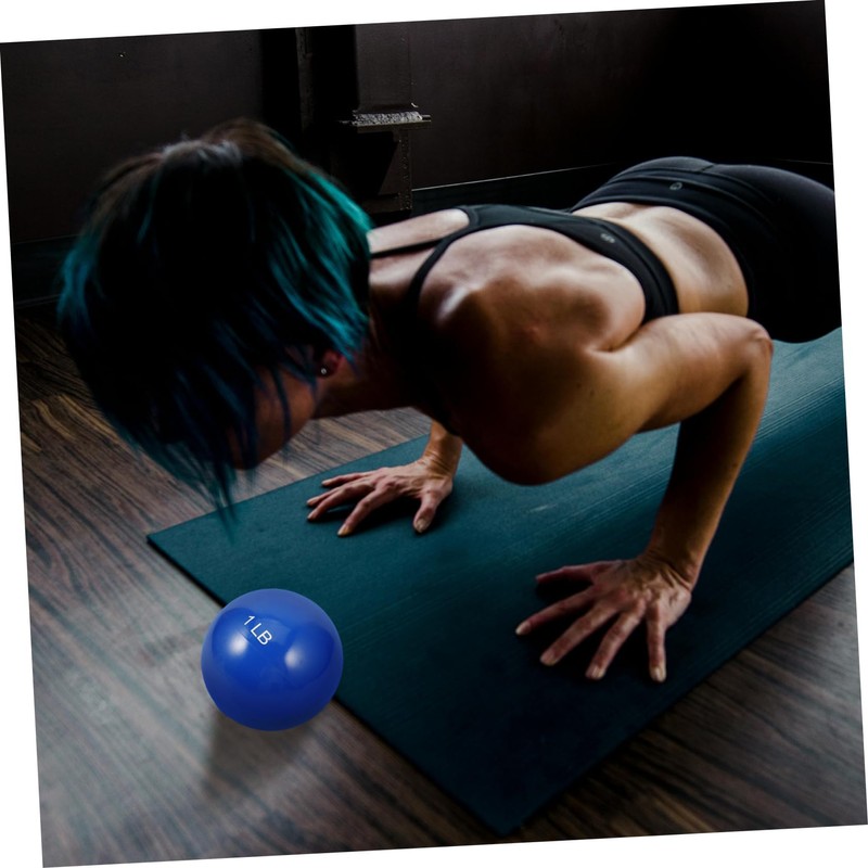 Outanaya Fitness Multi-Functional Exercise Ball for Yoga Pilates and Stability