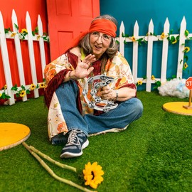 ENNBOM Metal Jingles Hand Held Tambourine Double Row Tambourine for Adult Half-Moon Musical Tambourine for Church, KTV, Party (Silver-1 PC)