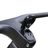 XBERSTAR Fahrradcomputer-Halterung für Garmin Wahoo GPS (schwarz)