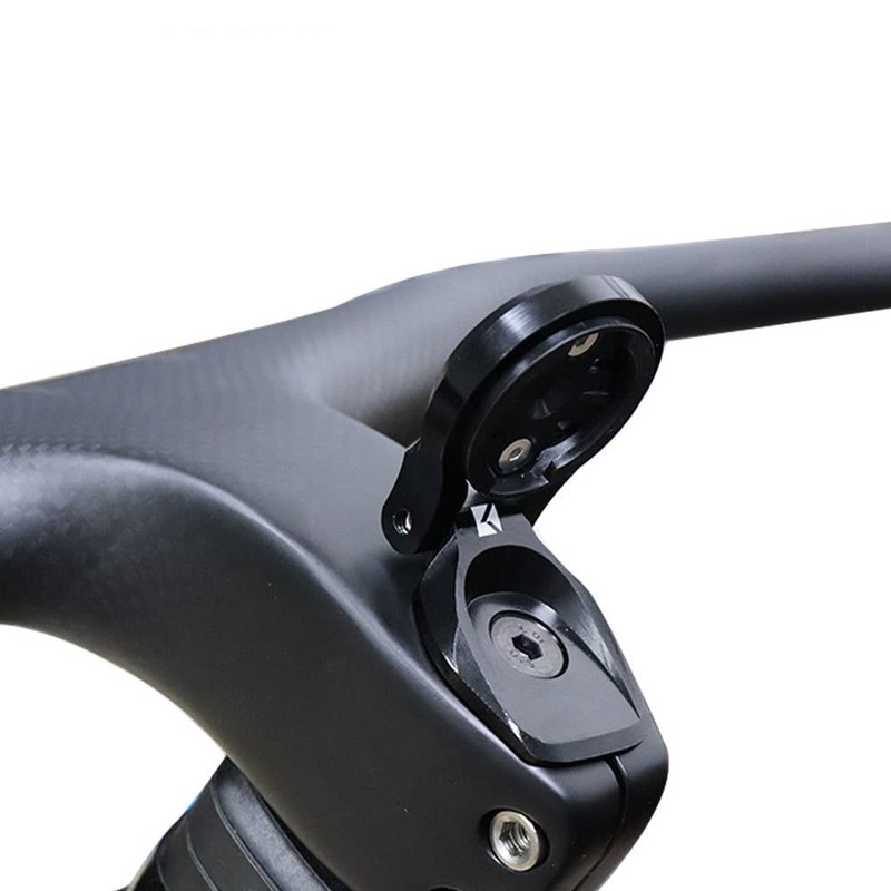 XBERSTAR Fahrradcomputer-Halterung für Garmin Wahoo GPS (schwarz)