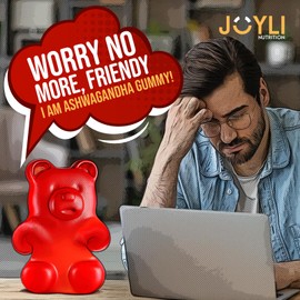 [2 Pack] Ashwagandha Gummies for Women & Men — Natural Soothing Gummies with Pure Ashwagandha Root Extract Vitamin C Zinc — Ashwagandha Supplements for Focus & Rest — 120 Sugar Free Chews