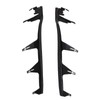 1 Pair Car Headlight Cover Gasket 63128384490 Strong Sealing Black