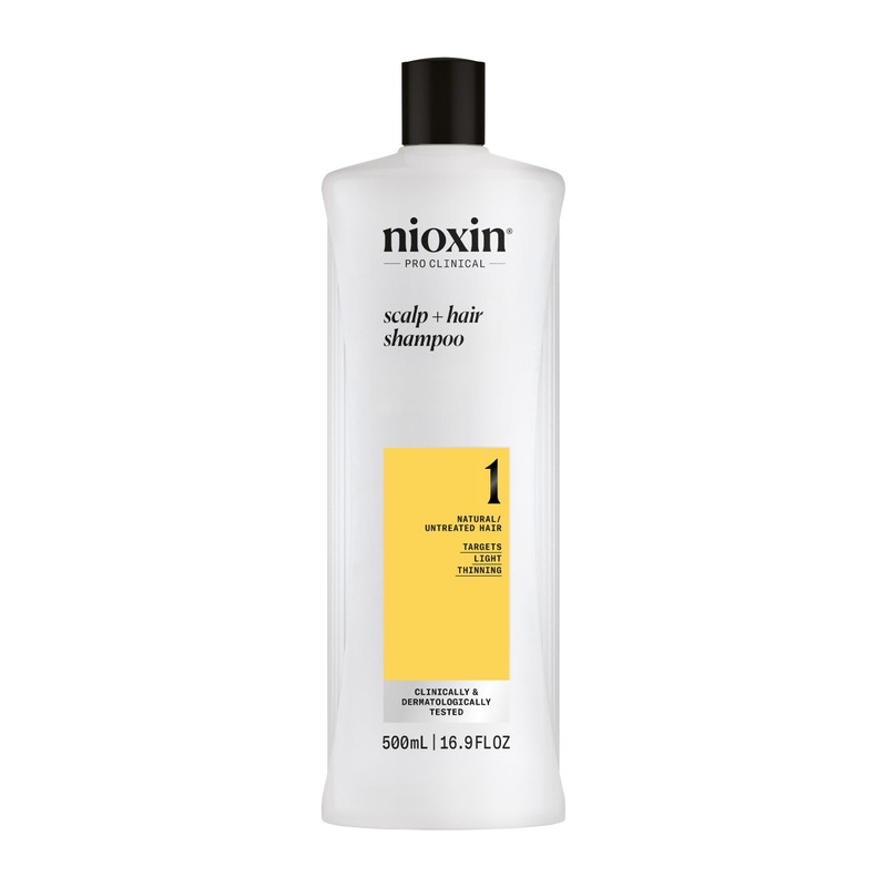 Nioxin Cleanser Shampoo System 1 for Fine Hair with Light