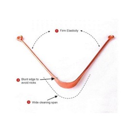 2activelife Tongue Scraper for Adults Set of 6, Premium Copper Tongue Scraper, Metal Tongue Cleaner for Bad Breath, Easy to Use Tongue Scraper, Tongue Scraper for Oral Care & Hygiene