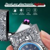 SKRFIRE Plasma Lighter Rechargeable Windproof Lighter USB Electric Lighter Flameless