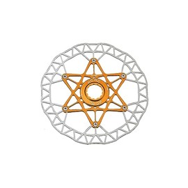 Disc Brake Parts KCNC Center Lock Disc Rotor 140MM Gold