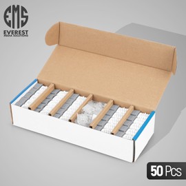 Bundle – 3 Items: easyJACK - 90° Angled Speed Termination Tool + Replacement Head + 90° Angled Cat6 Keystone Jacks in Gray (50 Pack)