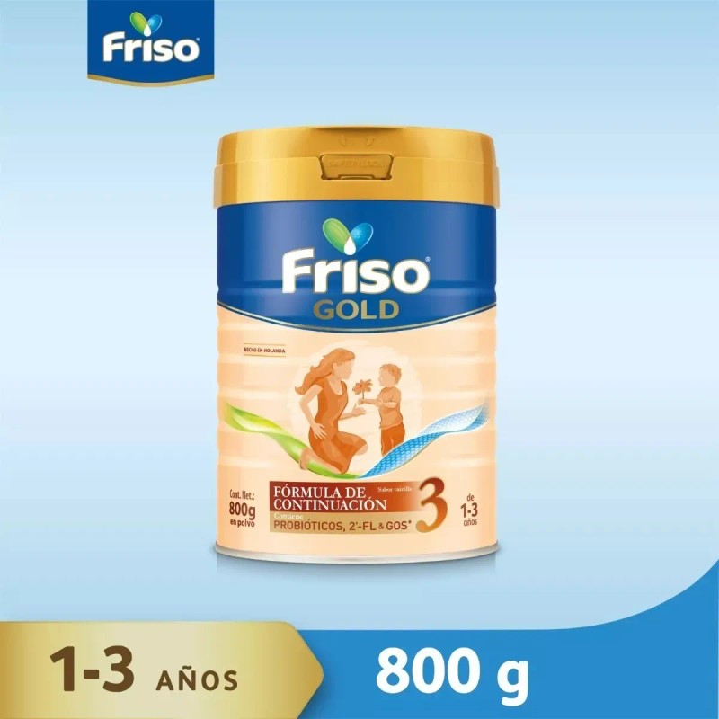 Friso Gold 3 de 1-3 años lata con 800gr