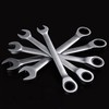 FLZOSPER 6mm Metric Ratchet Wrench,Box End Head 72-Tooth Ratcheting Combination