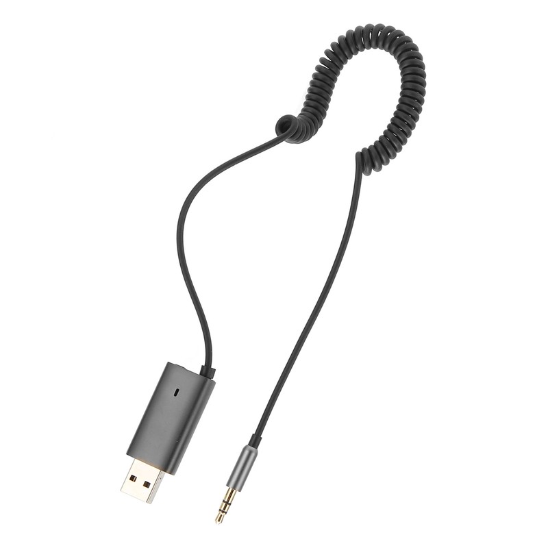 Bluetooth 5.1 Aux Adapter Built in Mic Hands Free Call