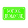 500 Pcs Not for Human Use Label Stickers,2X1 Inches Industrial