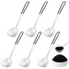 6Pcs Hot Pot Strainer Spoons with Handle, Stainless Steel Spider