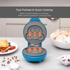 Innoteck Kitchen Pro 550W Mini Waffle Maker – Blue Bear-Shaped