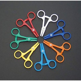 Economy Tube Occluding Forceps (Orange)