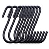 ilauke 32 Pack Heavy Duty S Hooks Black S Shaped
