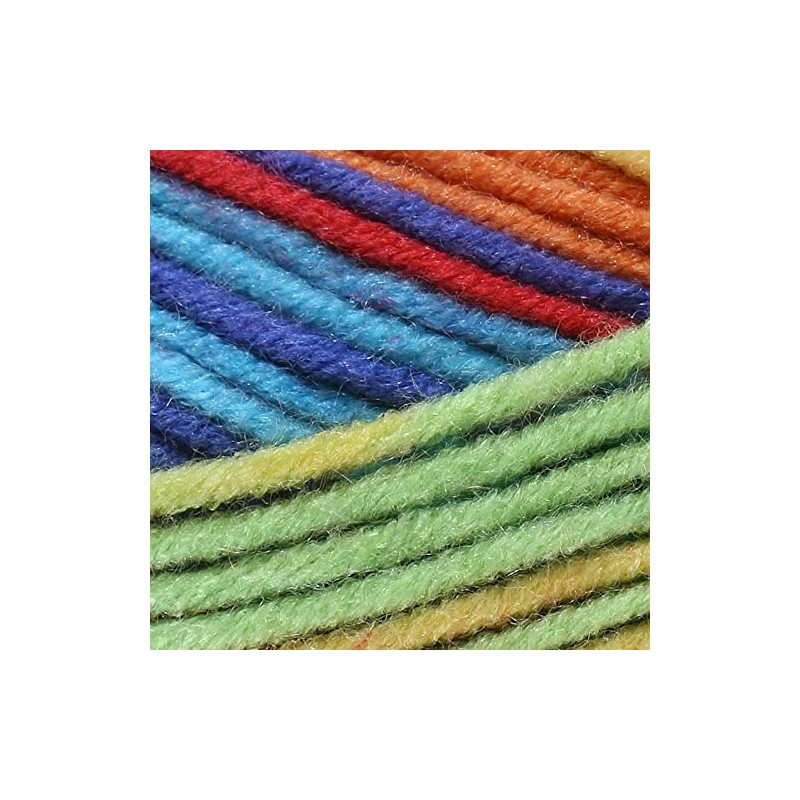 James Brett Party Time Chunky Knitting Yarn 100g Ball (Red,