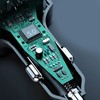 FM Transmitter Dual USB 1 Type C Multi Protection RGB