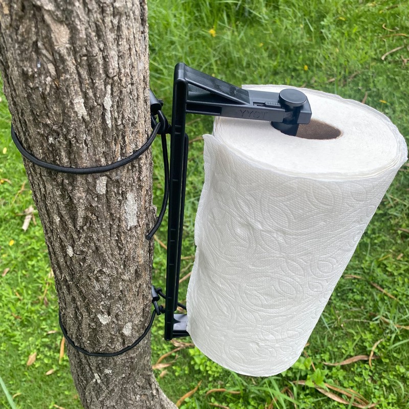 YYST Wire Shelving Paper Towel Holder Paper Towel Holder for