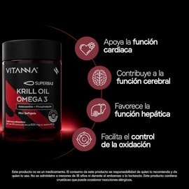VITANNA® Aceite de Krill Antártico Superba2