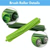 2 Set Replacement Rubber Roller Brushes Compatible for iRobot Roomba