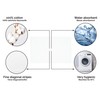 ZOLLNER Set of 2 Bath Mats, 50 x 75 cm,