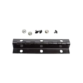Door Hinge Size 6 Screw Holes Black (Small)