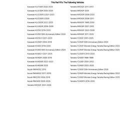 TUSK Aluminum Throttle Tube for Kawasaki KLX300R 2022-2023