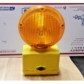Flex-O-Lite FlexOLite Signal Night Flasher Amber Barricade Construction Light NEW NO BATTERY