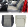 SecosAutoparts Driver Side Bottom & Foam Cushion Cloth Gray Seat