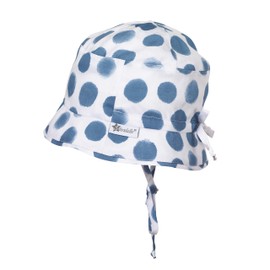 Sterntaler Baby Girl’s Chapeau Bob Sun Hat (Chapeau Bob) - blue Polka Dot Not Applicable, size: 45