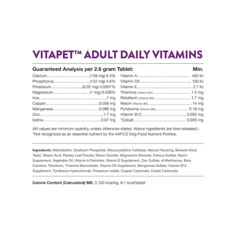 Vitaminas Diarias Para Perros Suplemento Masticable Snack