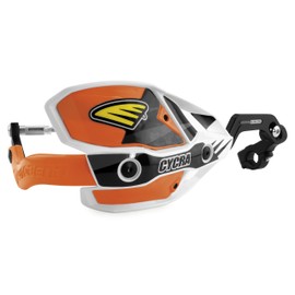 Cycra Ultra Probend CRM Wrap Around Handguards - White/Orange 1CYC740822X