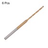 sourcing map Pack of 6 Mini Twist Drill Bits 1.3