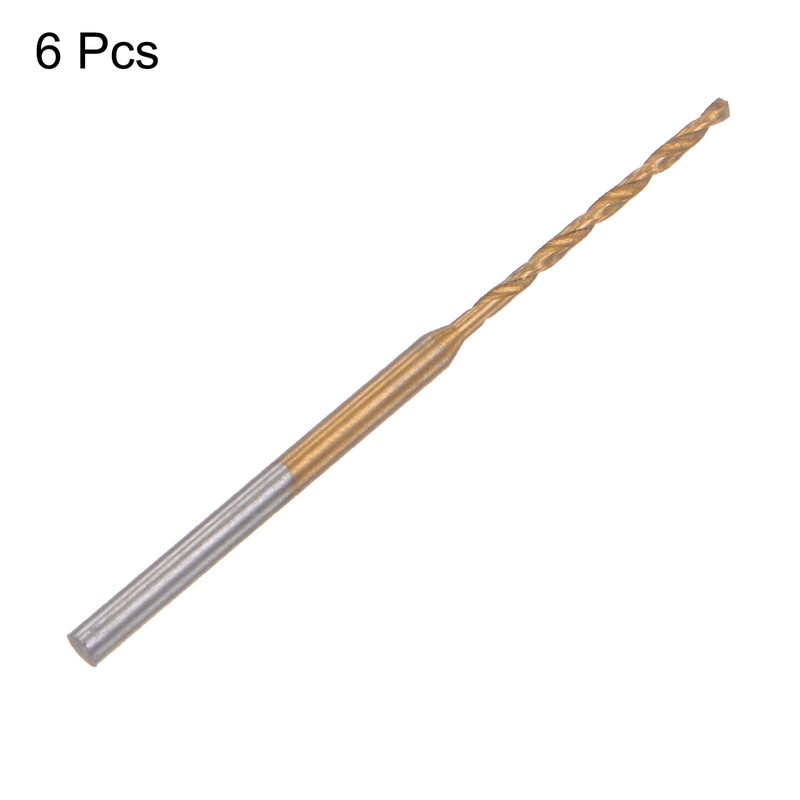 sourcing map Pack of 6 Mini Twist Drill Bits 1.3