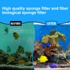 Threlaco 24 Pcs Aquarium Filter Media Kit Compatible with Fluval
