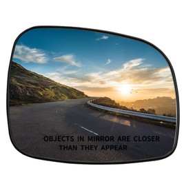 LOIYLLEN Passenger Side Mirror Replacement for Chrysler Town Country 2008-2016, Dodge Grand Caravan 2008-2020, RAM CV 2012-2015, VW Routan 2009-2014 - Right Side Rear View Mirrors Glass with Heated