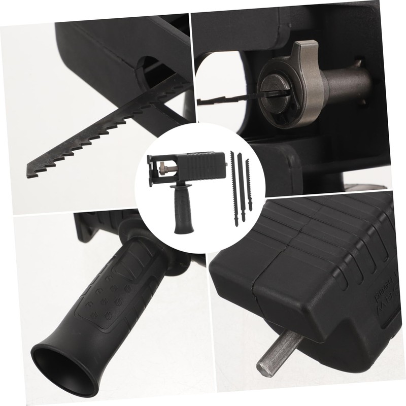 Gadpiparty 1 Set Woodworking Cutting Saws Adapter Electric Drill Modified