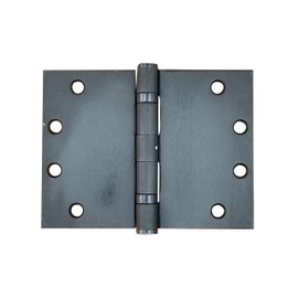 Hinge Outlet Wide Throw Hinge with 180 Degree Clearance - 4.5 Inch x 6 Inch Heavy Duty, Rust Resistant - Ball Bearing Design (Oil Rubbed Bronze, 2 Pack)