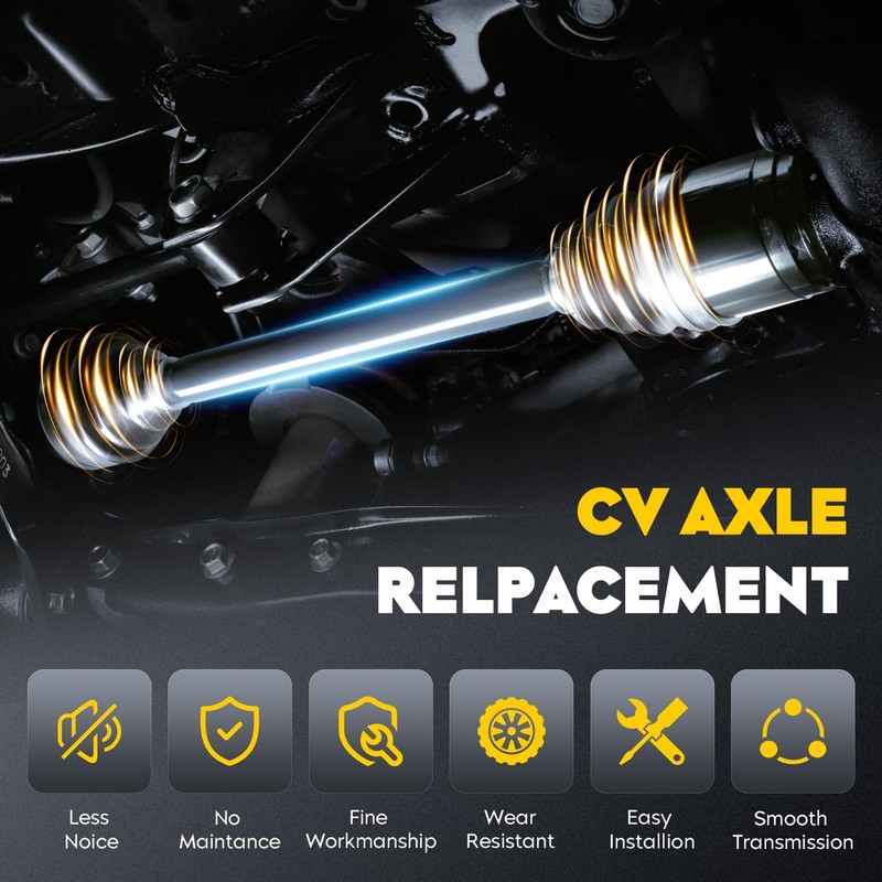 Chabushi Front Left&Right CV Axle for Can-Am Defender HD8 2016-2021