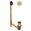 Westbrass D326-01 22-1/2" 17 Gauge Brass Bath Waste & Overflow