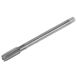 sourcing map Metric Thread Tap M12 x 1.5 H2 160mm Extra Long Straight Flute Screw Thread Milling Machine Taps Threading Tapping Repair Tool